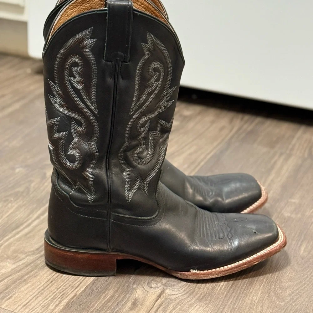 Cody James Men’s Black Stockman Boots - Size 10D - Picture 2 of 7